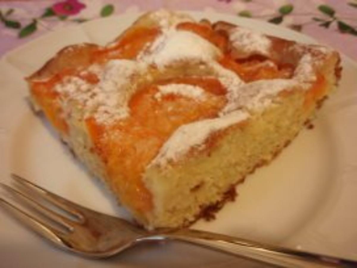 Kuchen: Marillenkuchen - Rezept
