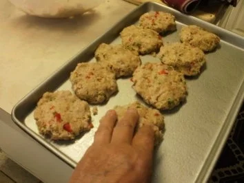 Krabben: Sued Staaten - Amerikanische  Krabben - Kuecheln mit Spinat Bett - Rezept - Bild Nr. 5