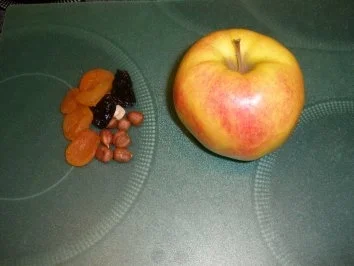 Bratapfel mit weißer Schokosauce - Rezept - Bild Nr. 3