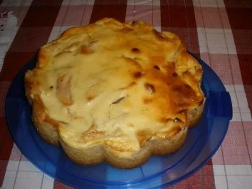 Rezept: Apfelkuchen mit Quarkguß Bild Nr. 2 Apfelkuchen mit Quarkguß - Rezept - Bild Nr. 2