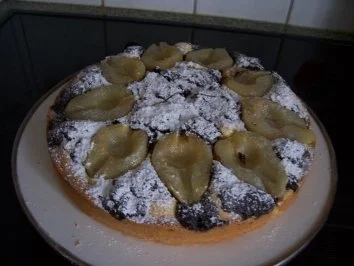 Kleckselkuchen mit Birnen - Rezept