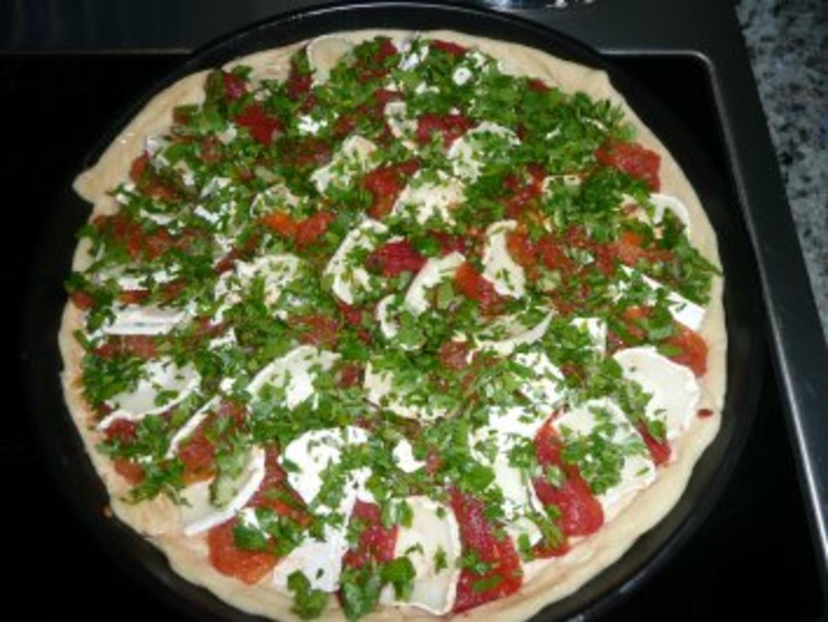 TARTE/PIZZA:Tomaten-Ziegenkäsetarte - Rezept - Bild Nr. 6