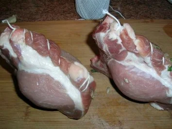 gefüllte Koteletts im Champignonbett mit Rosmarin Kartoffeln - Rezept - Bild Nr. 8