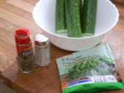 Gurkensalat (frisch) - Rezept