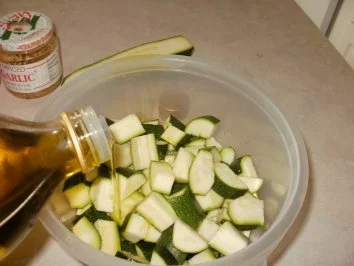 Pasta- Fruehling Primavera- Schmetterling Nudels mit Ofen gebackene Zucchini, Spargel und anderem Gemuese - Rezept - Bild Nr. 3