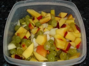 Kokos-Obstsalat - Rezept