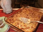 Cobbler - Kuerbis Cobbler oder wie Amerika sagt  Pumpkin Cobbler, das ist ein Pie oder Pudding - Rezept