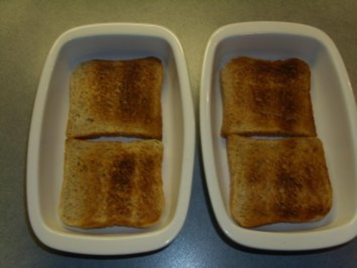 Überbackenes: Porree - Toast mit Käse - Rezept - Bild Nr. 2