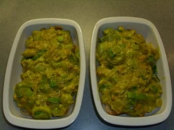 Rezept: Überbackenes: Porree - Toast mit Käse Bild Nr. 4 Überbackenes: Porree - Toast mit Käse - Rezept - Bild Nr. 4