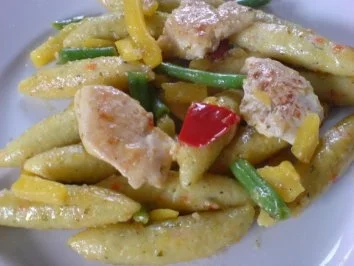 Schupfnudel-Gemüse-Pfanne - Rezept