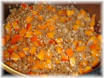 Hackfleischgericht - Risotto mit Kürbis und Hackfleisch - Rezept - Bild Nr. 5