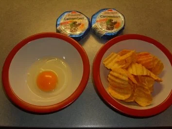 Tellergerichte: Scharf Panierter Camembert - Rezept