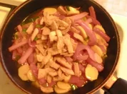 Asia-Gemüse mit Fleischersatz - Rezept