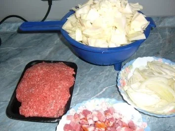 Rezept: Hack : Weißkohl mit Hack....gebraten Bild Nr. 2 Hack : Weißkohl mit Hack....gebraten - Rezept - Bild Nr. 2