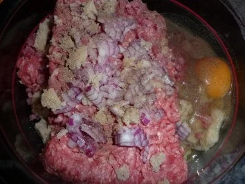 falscher Hase gefüllt mit Ei - Rezept - Bild Nr. 5