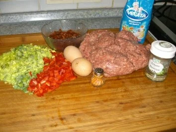 Hackbraten mediterran - Rezept - Bild Nr. 2