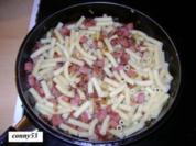 Wurstnudelpfanne - Rezept