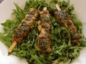 Maurische Thunfischspieße - Rezept