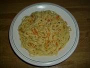 Spaghetti in Gemüsesoße - Rezept