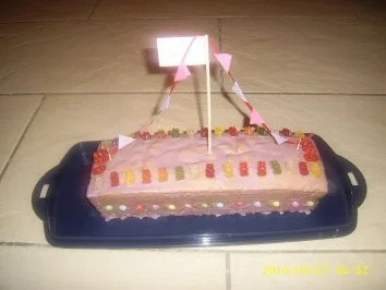 Geburtstagsschiff - Kuchen - Rezept