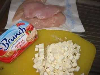 Rezept: Meine gefüllten Hühnerbrüstchen Bild Nr. 4 Meine gefüllten Hühnerbrüstchen - Rezept - Bild Nr. 4