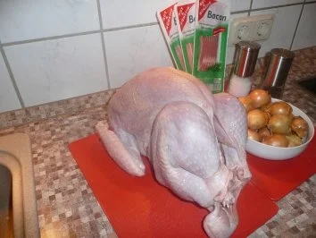 Krosse Pute an verschiedenen Gemüsen und Beilagen - Rezept - Bild Nr. 2