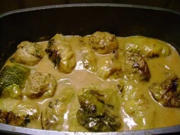 Hackfleisch: Wirsingrolle mit mediterraner Füllung - Rezept - Bild Nr. 2