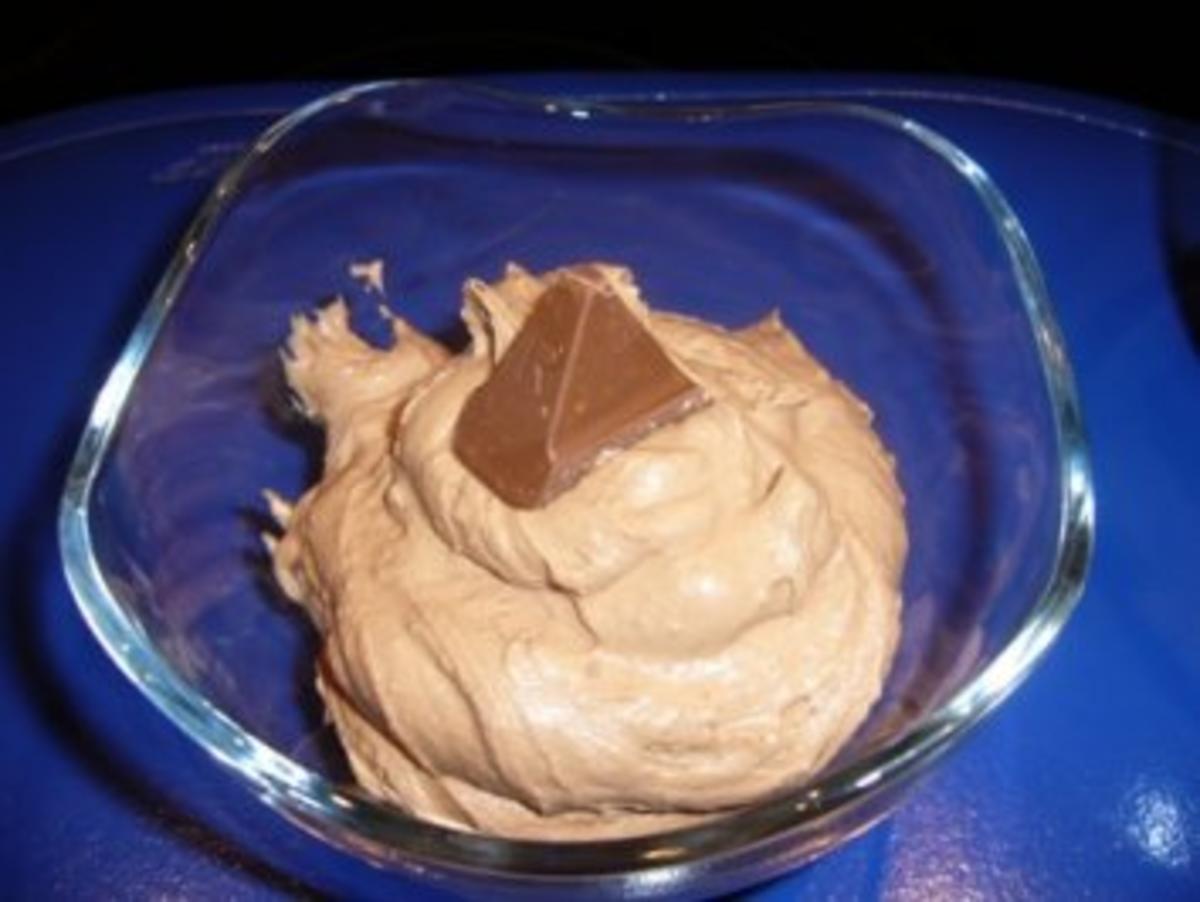 Toblerone-Mousse - Rezept