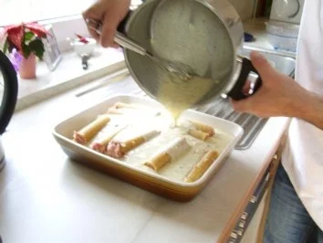 Rezept: gefüllte Cannelloni Bild Nr. 7 gefüllte Cannelloni - Rezept - Bild Nr. 7