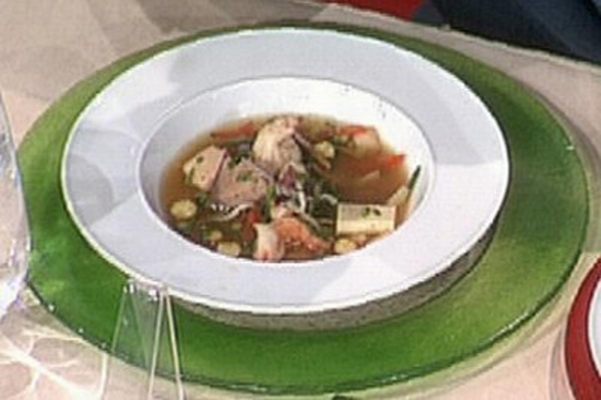 Japanische Fischsuppe mit Wasserkastanien á la Zacherl - Rezept ...