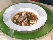 Japanische Fischsuppe mit Wasserkastanien á la Zacherl - Rezept