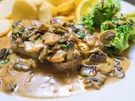 Schweinefilet mit Champignons und Soße aus dem Ofen - Rezept - Bild Nr. 2