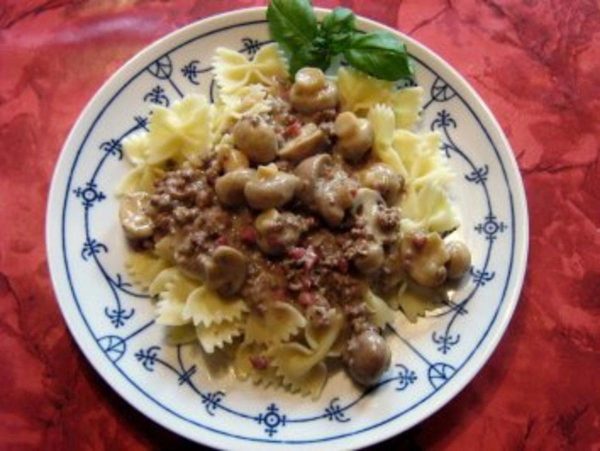 Pilzpfanne mit Rinderhack - Rezept mit Bild - kochbar.de