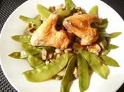 Rezept: Hähnchenflügel auf Wokgemüse Hähnchenflügel auf Wokgemüse - Rezept