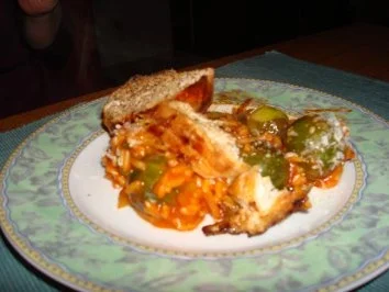 Tomatenrisotto mit Hühnchenfilet - Rezept - Bild Nr. 2