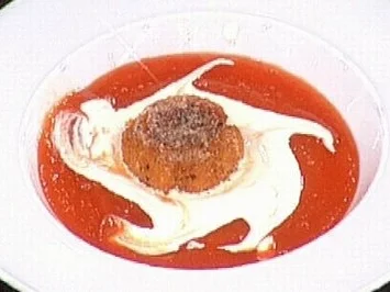 Rezept: Papayasüppchen mit Kartäuserklößchen (Michael Wendler) Papayasüppchen mit Kartäuserklößchen (Michael Wendler) - Rezept