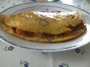 Eier-Schinken-Omlet mit - Rezept