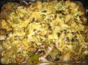 Champignons in Käsesoße gratiniert - Rezept