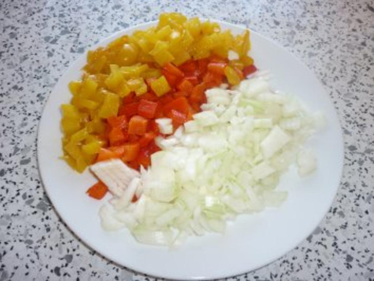 Spaghetti mit getrockneten  Steinpilzen und Paprika - Rezept - Bild Nr. 5