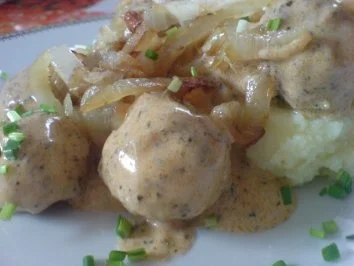 Zwiebel-Klößchen-Pfanne - Rezept - Bild Nr. 2