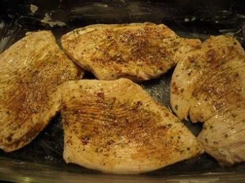 Putenschnitzel mit Champignons und Lauchzwiebeln - Rezept - Bild Nr. 4