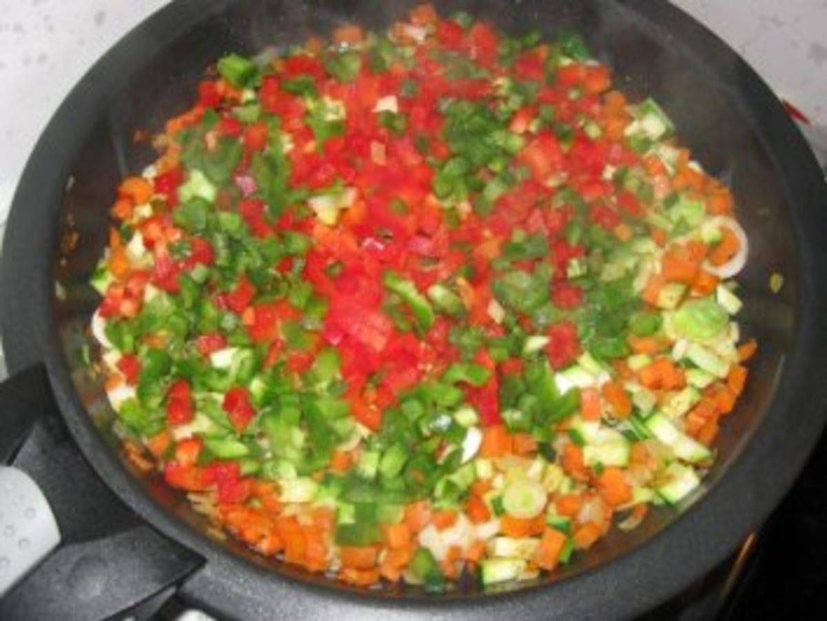 Gemüse-Couscous mit gebackenem Fischfilet - Rezept - Bild Nr. 7