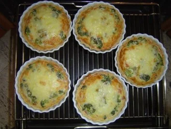Brokkoli-Schinken Quiches - Rezept - Bild Nr. 2