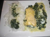 Steinbeißer auf Blattspinat - Rezept