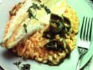 erster gang risotto con branzino al timo - Rezept