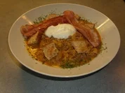 Rezept: Fleischgerichte: Hackfleisch - Sauerkrautsuppe Fleischgerichte: Hackfleisch - Sauerkrautsuppe - Rezept