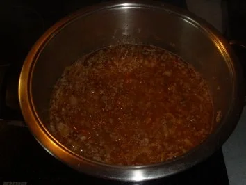 Rezept: Fleischgerichte: Hackfleisch - Sauerkrautsuppe Bild Nr. 2 Fleischgerichte: Hackfleisch - Sauerkrautsuppe - Rezept - Bild Nr. 2