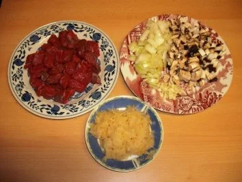 Rezept: Szegediner Gulasch Bild Nr. 3 Szegediner Gulasch - Rezept - Bild Nr. 3