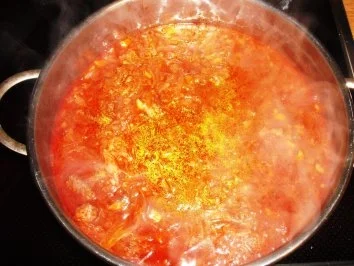 Rezept: Szegediner Gulasch Bild Nr. 6 Szegediner Gulasch - Rezept - Bild Nr. 6