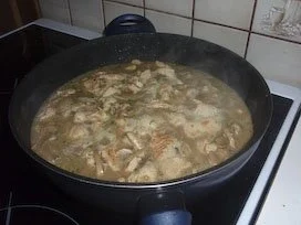 Fleisch: Putenrahmgeschnetzeltes mit Rösti - Rezept